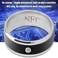 Pametna prstena Nosiva tehnologija vodootporna Unise NFC Telefon Pametna oprema za parove 6-13