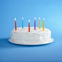 Rođendanska torta sa printom za poster svijeća