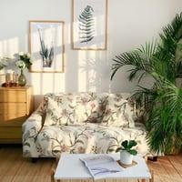 Goory Sofa navlači kauč Slipcover Stretch elastična tkanina za zaštitu od garniture za prašinu otporni