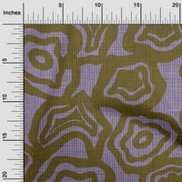 Onuone pamučni dres tamne masline zelena tkanina apstraktna cvjetna DIY odjeća za preciziranje tkanine