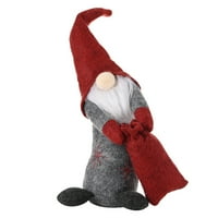 Musuos božićni ukras Stojeći karoserija STARI MAN lutka Crvena šešir bezsečna lutka poklona