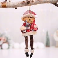 Pliša igračke Santa Claus Božićna lutka veseli božićni ukrasi za domaće božićne ukrase Xmas Drvo dekor