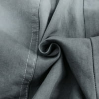 Ženske kratke hlače Žene udobne ljetne kratke kratke hlače za izvlačenje elastičnih struka džepova casual