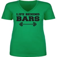 Život iza barova Žene majica V-izrez