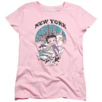 Betty Boop - pjevanje u NY - Ženska majica kratkih rukava - velika