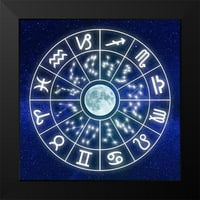 Prime, Marcus Black Moderni uokvireni muzej Art Print pod nazivom - Astrologija Sky 1