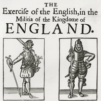 Militiamen tokom vladavine Charlesa I. iz knjige Kratka istorija engleskog jezika J.R. Zelena objavila