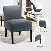 Giante tkanina naglasna stolica, stolica za slobodno vrijeme sa gustam jastukom spužva, udobna stolica