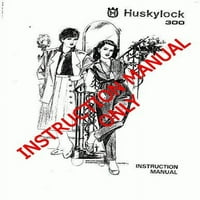 Husqvarna Viking Huskylock 234D Korisnički korisnički ručni reprint