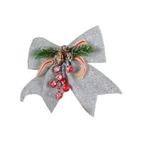 Mveomtd božićni privjesak kravata snježna pahuljica božićne božićno uređenje drvca pričvršćen božićni