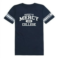 Republika 533-710-nvy- Mercy College Mavericks Ženska svojstvo Nogometna majica, Mornarička - Extra