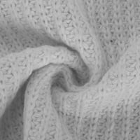 Dezsed ženske kardigan od vune džepa u džepu džep za rekreativni rekreativni vrhovi dugih rukava