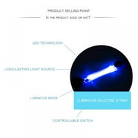 LUXSEA PET LED multifunkcijski vučni konop svjetlosni ovratnik