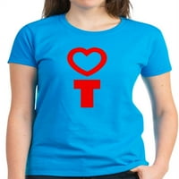 Cafepress - Heart radna terapija - Ženska tamna majica