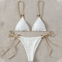 Živjeli US Bikinis kupaći kostim za žene kupaće kostime Trougao tući za kupanje Tie String Thong