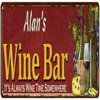 Alanov vinski bar crvena kuća Kuhinjski dekor potpisao sa 188240056300
