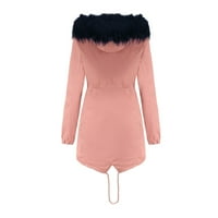 Ketyyh-Chn Ženske kapute Slim casual jakne kapute gornja odjeća Pink, 3xl