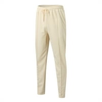 Kompleti za vježbanje za muškarce, Ležerne prilike Casual Solid Moda Partwown Sportski odijelo Zip pantalone