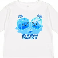 Inktastični ledeni ledeni bebi poklon mališani dečko ili majica s dugim rukavima