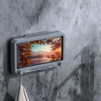 Držač telefona za zid 360 ° okretni vodootporni ekran za dodir za dodir za kupatilo Kuhinjsko ogledalo