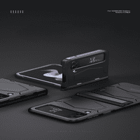 Poželite Šok izolirani oklop Samsung Galaxy Z Flip Case, sa zaštitom šarke, izdržljive tvrdo teške teške