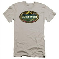 Treevco CBS987-PSF- Survivor i Južni Pacifik Odrasli Premium platno Slim Fit 30- HBO majica kratkih