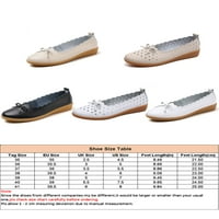 Colisha Žene Loafers Udobne cipele Neklizne casual cipele Radne prozračne šetnje cipela na bijelom 4.5