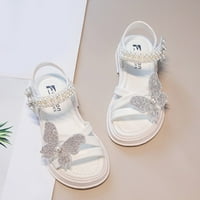 Djevojke Sandale Veličina Ljeto Novo cipele luk čvor svijetla dijamantske rimske cipele velike princeze