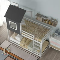 Niski krevet na kat s gornjim domaćinstvom za domaćinstvo za spavaonica za dnevnu sobu