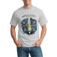 Muška Sepultura - - Nuclear Blast Službene majice Modna majica Mala siva