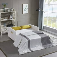 ZEChuan kauč na razvlačenje s izvlačenjem kauč na razvlačenje - 55 tkanina Loveseat Sleeper Sofa kauč