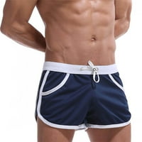 Auroural Muške kratke hlače MENS Ljeto Kućni patchwork Sportski pantalone Prozračne hlače za hlače