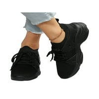 Daeful Women koji trče cipele čipke panike klizne na atletske cipele debele mrežnice čarape za čarape