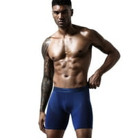 Blue Muns donje rublje Muški elastični tanki prozračni sportovi Brze sušenje duge hlače najlon