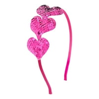 Valentinovo sekfikovane glave za heart trake za glavu Valentines Srce ukrašena slatka djeca za kosu