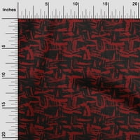 Onuone viskozni dres crvene tkanine apstraktne prestajene zalihe Ispiši šivanje tkanine sa dvorištem