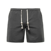 Grianlook muške kratke hlače od dna boje u boji Drće džepove Ljetne kratke hlače muškarci klasične fit