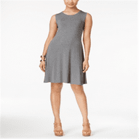 Ženska haljina bez rukava u stilu & Co-a sive veličine sitni