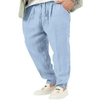 Colisha Muške pantalone nacrtaju na dnu pune boje Ljetne hlače Ležerne prilike za odmor visoki struk