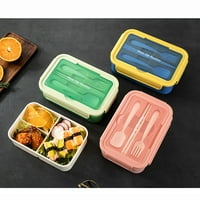 Mesase 1400ml Portable Bento Bo - Bento ručak Bo za djecu i odrasle ugrađeni nož, vilica i kašika, 1400ml