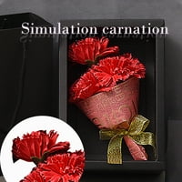 Feltree umjetno cvijeće SOAP Cvijeće simulacijsko karanfil je odličan poklon za majčin dan ili ljubavnicu