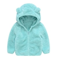 Patentna odjeća debela mališana za toplu uho Baby dječak Slatki kaput kaputice Dječji kaput i jakna