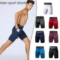 Muškarci Sportske kompresijske kratke hlače za utezanje pantalona za cipele Athletic Z4G6
