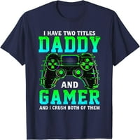Tree Muns Funny Gamer Vintage Video igre Gaming Poklon Daddy Tata Muška majica