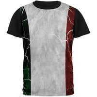 U nevoljenoj talijanskoj zastavi svuda muns crnac leđa majica multi lg
