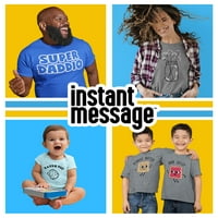 Instant poruka - orasi sa porodičnog stabla - grafička majica mališana i mlade kratkih rukava