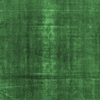 Ahgly Company Zatvoreni pravokutnik Oriental Smaragd Green Industrial Industrial Neuševi, 3 '5'