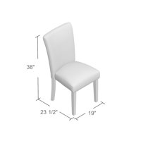 Niemann Parsons stolica u sivoj boji ,: 19,7 '' h, presvlaka za punjenje materijala: pjena