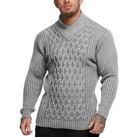 GASUE LOGO rukav muški džemper modna casual crew majica za izrez Udobni odmor na otvorenom Svijetlo