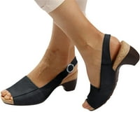 Sandale za žene Dame Modne cipele s visokim potpeticama Single Sandles Cipele Cork Sandale za žene Veličina